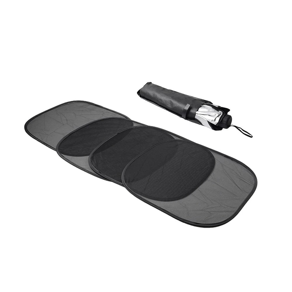 Front Window Cover Umbrella Sun Shade for Car Windshield - Foldable Design