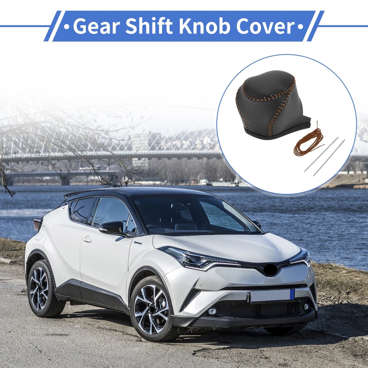 Car Gear Shift Knob Cover for Toyota CH-R (2017–2021)