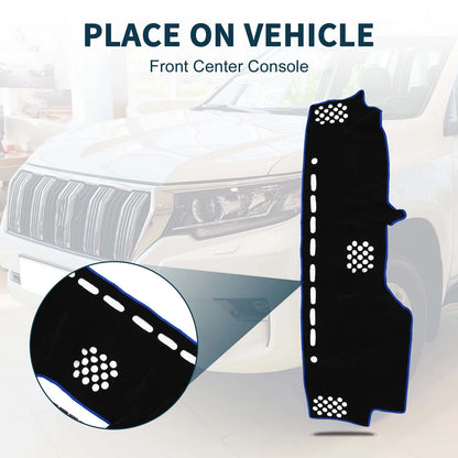 Dashboard Dash Cover Mat for TOYOTA Prado (2017–2024)