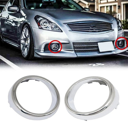 Front Bumper Fog Lamp Bezel Trim for INFINITI G25 G37 (2007-2013)