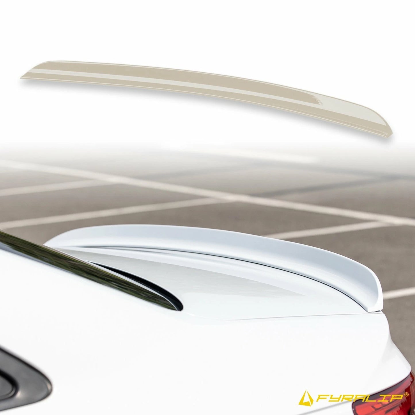 Boot Lip Spoiler for Jaguar XJ8 X350 (2003-2006)