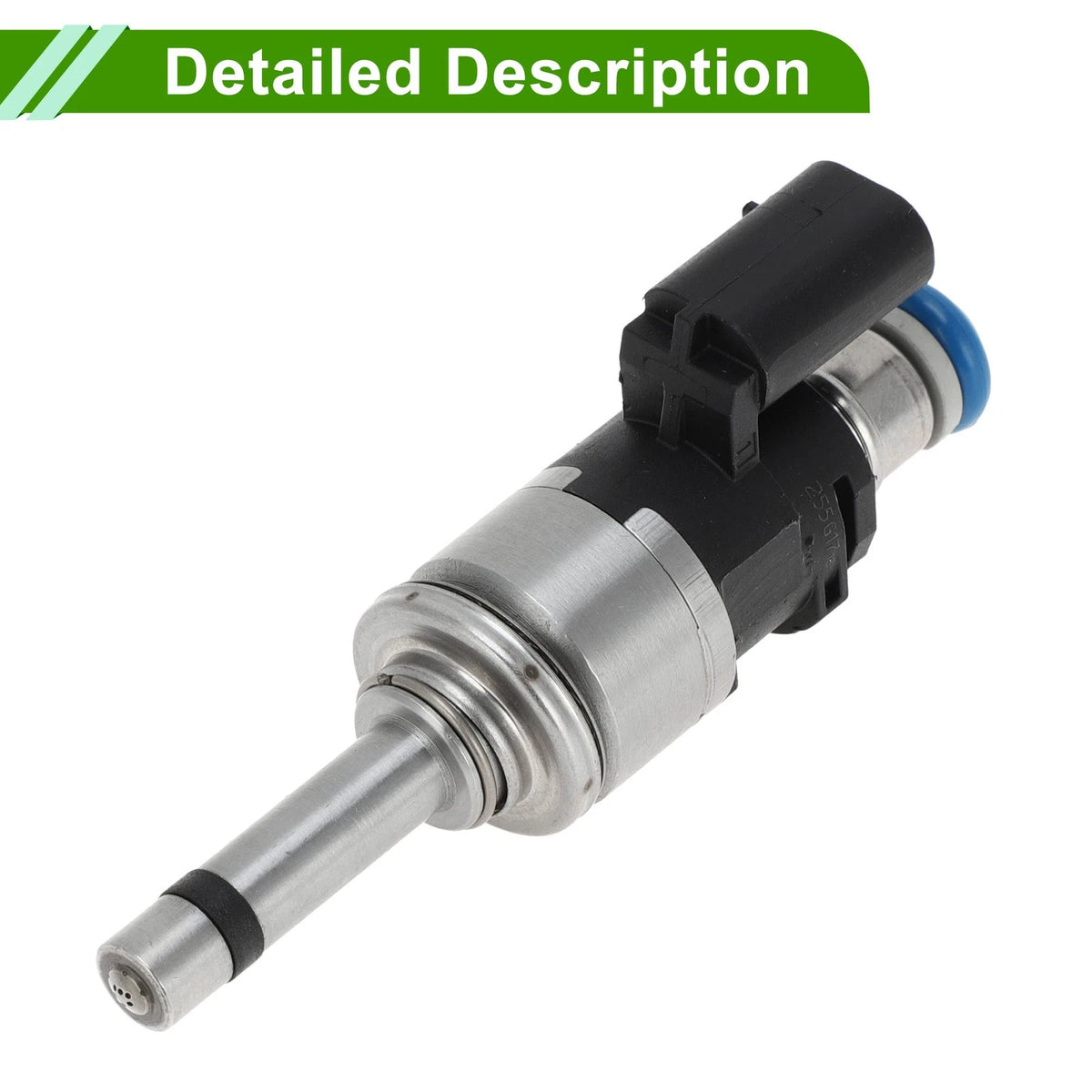 Fuel Injector for Porsche Macan 3.0L 3.6L (2015-2018) - 1 Pc Black