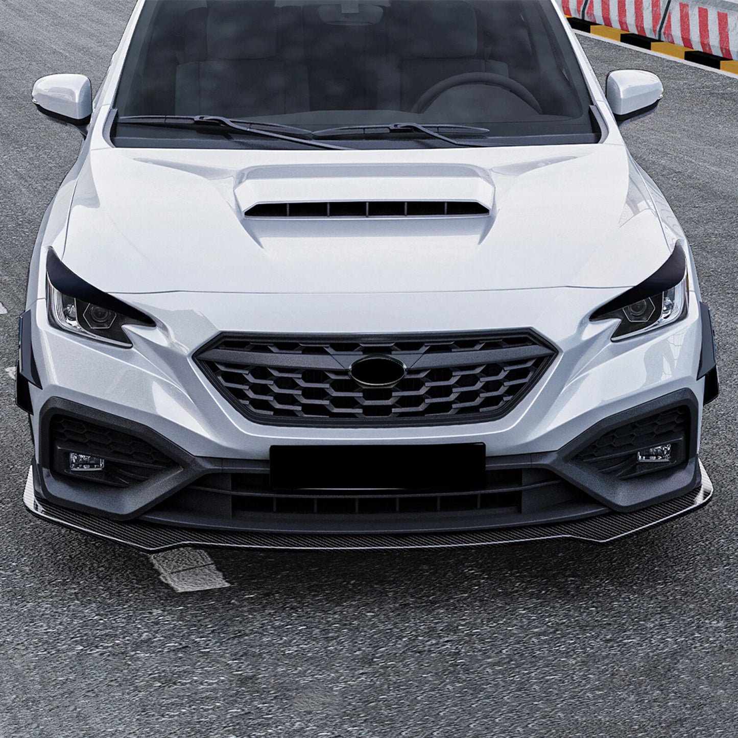 Front Bumper Spoiler Lip for Subaru WRX STI (2022-2025)