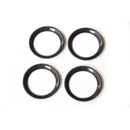 100% Carbon Fiber Dashboard AC Vent Cover Trim Ring for Nissan GTR R35 2009-2016