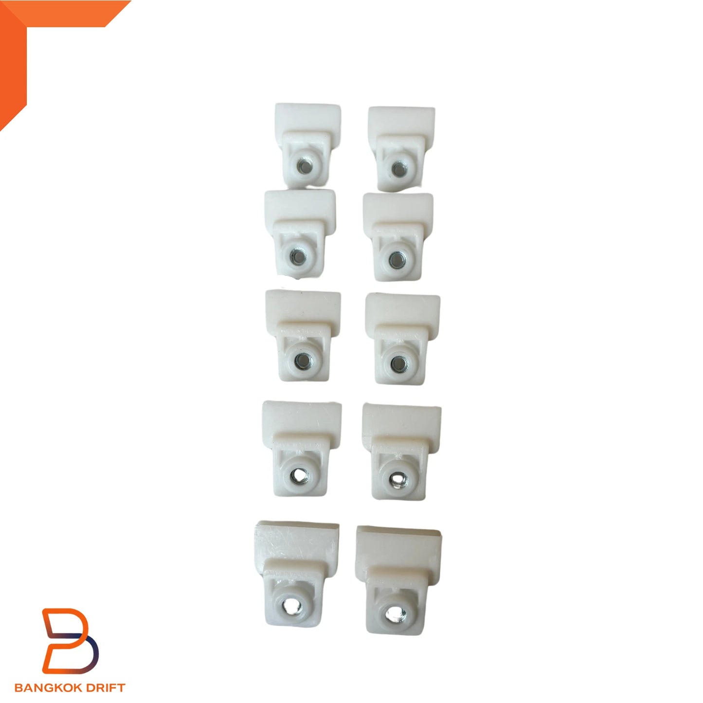 10 x Glass Door Window Track Clips for Holden Rodeo TF Ute (88-02)
