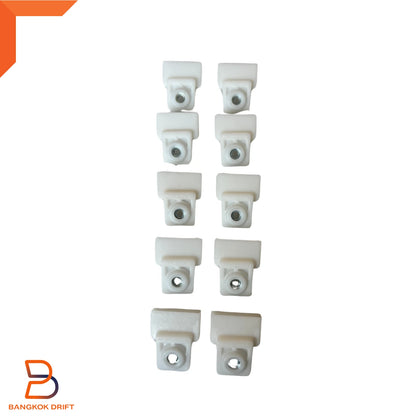 10 x Glass Door Window Track Clips for Holden Rodeo TF Ute (88-02)