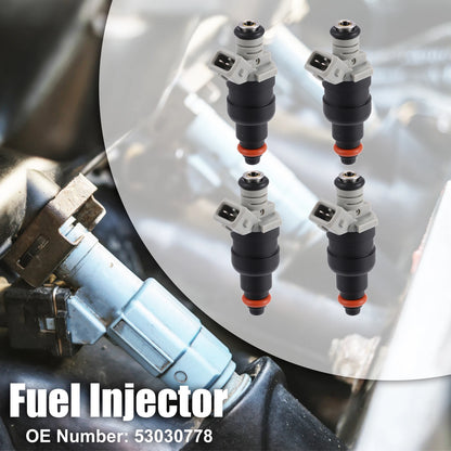 4 x Fuel Injectors for Jeep Wrangler SE 2.5L (2001-2002)