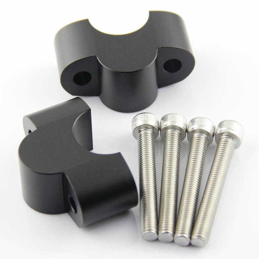 Fat Bar Risers Mount Clamp for Kawasaki Z900RS Z900 (2018)
