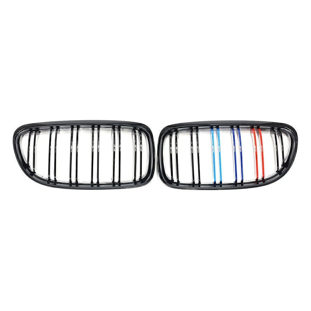 Glossy Black Front Upper Bumper Grille Mesh for BMW E90 E91 (2006-2012)