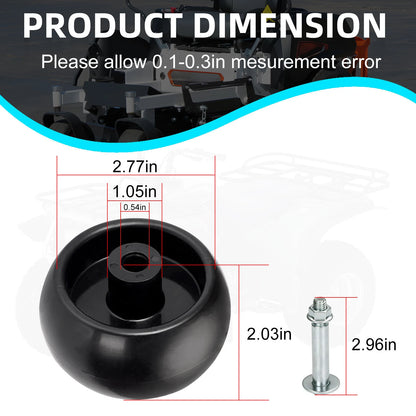 4 x Deck Wheels for Ferris Simplicity Snapper Pro