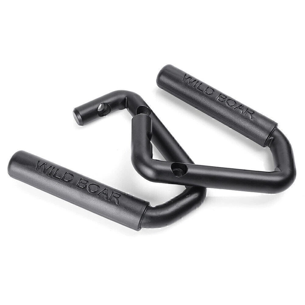 Textured Front Grab Bar Handles for Jeep Wrangler JK/JKU (2007-2017)