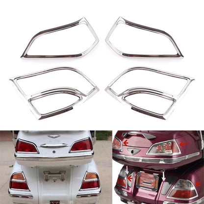Chrome Saddlebag Light Accents for Honda GL1800 (2001-2005)