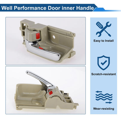 Front Passenger Side Interior Door Handle for Toyota Corolla (2003-2008)