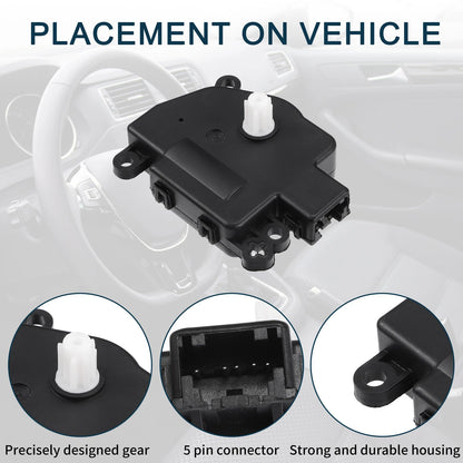2 x No.68224186AA HVAC Heater Blend Door Actuator for Jeep Grand Cherokee (2014)