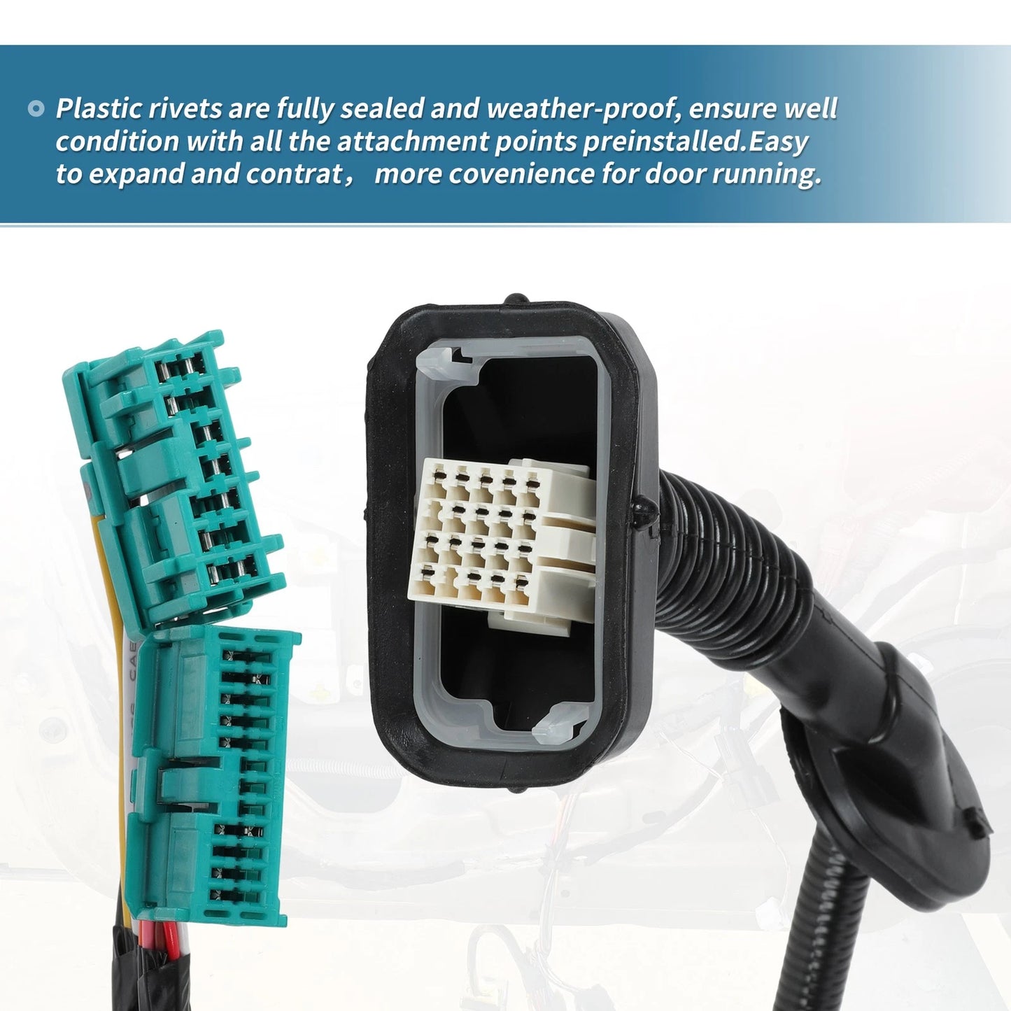Driver Side Door Harness with Connectors for Acura MDX (2007-2009)