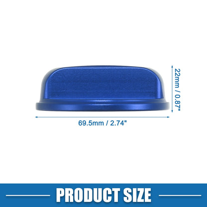 Car Oil Fuel Cap Decorative Sticker for Honda Odyssey (2014-2020) Blue