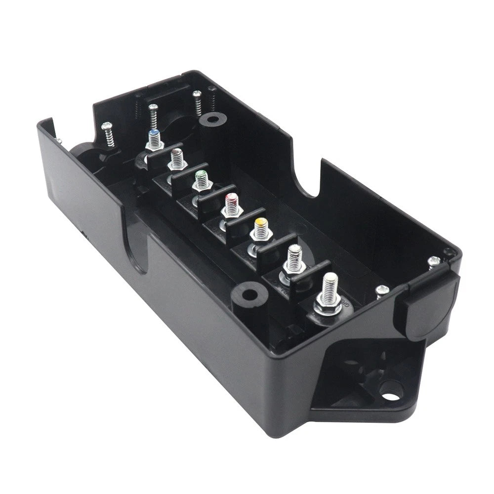 7 Way Electrical Trailer Wire Junction Box for RV Camper