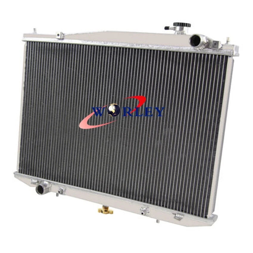 3 Row Aluminum Radiator for Nissan Navara D22 1997-2001 3.2L Diesel