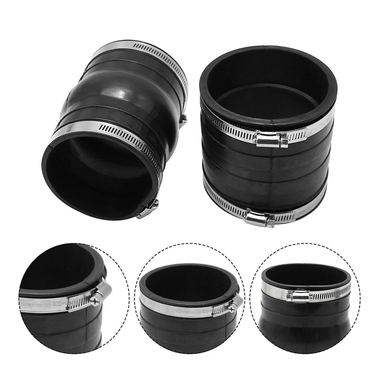 New Hose Bellows for OMC Volvo Penta 4.3/5.0/5.7L Rubber Coupler