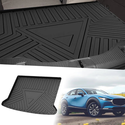 Flat Face Cargo Liner Rear Trunk Mat for Mazda CX-30 (2020-2025) 1 Pc