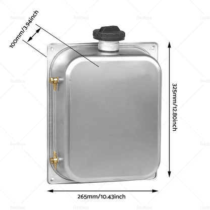 7L Stainless Steel Gas Fuel Tank for Universal Vehicles