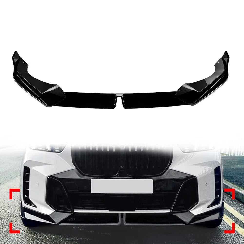 Front Bumper Splitter Lip for BMW X5 G05 M Sport (2023-2024)
