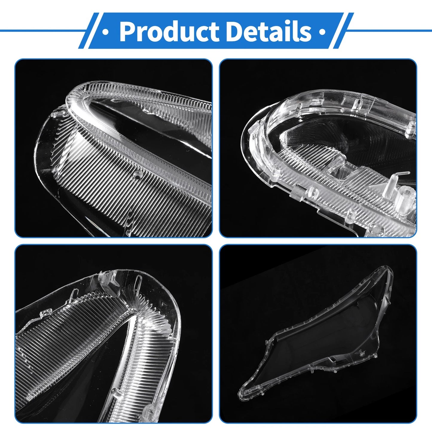 Front Right Headlight Lens Cover for Toyota RAV4 (2013-2015)