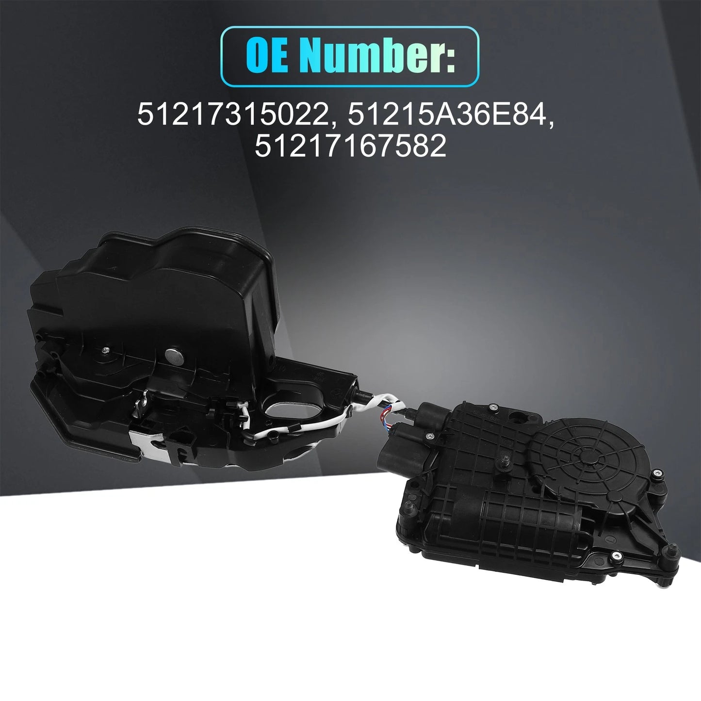 Front Right Door Lock Actuator Assembly for BMW X5 E70 X6 E71 (2007-2014)