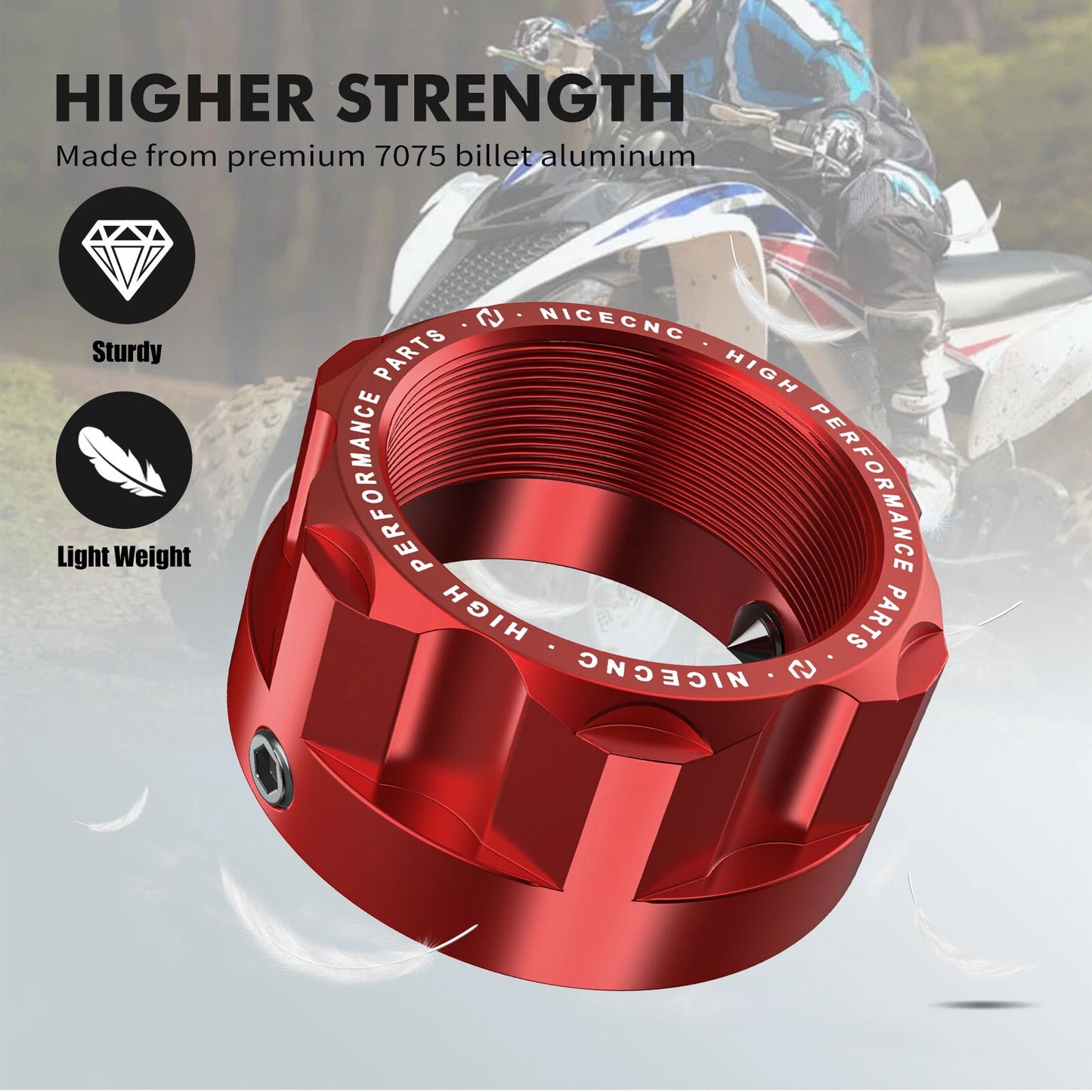 Rear Axle Lock Nut for Yamaha Raptor 700/700R (2006-2023)