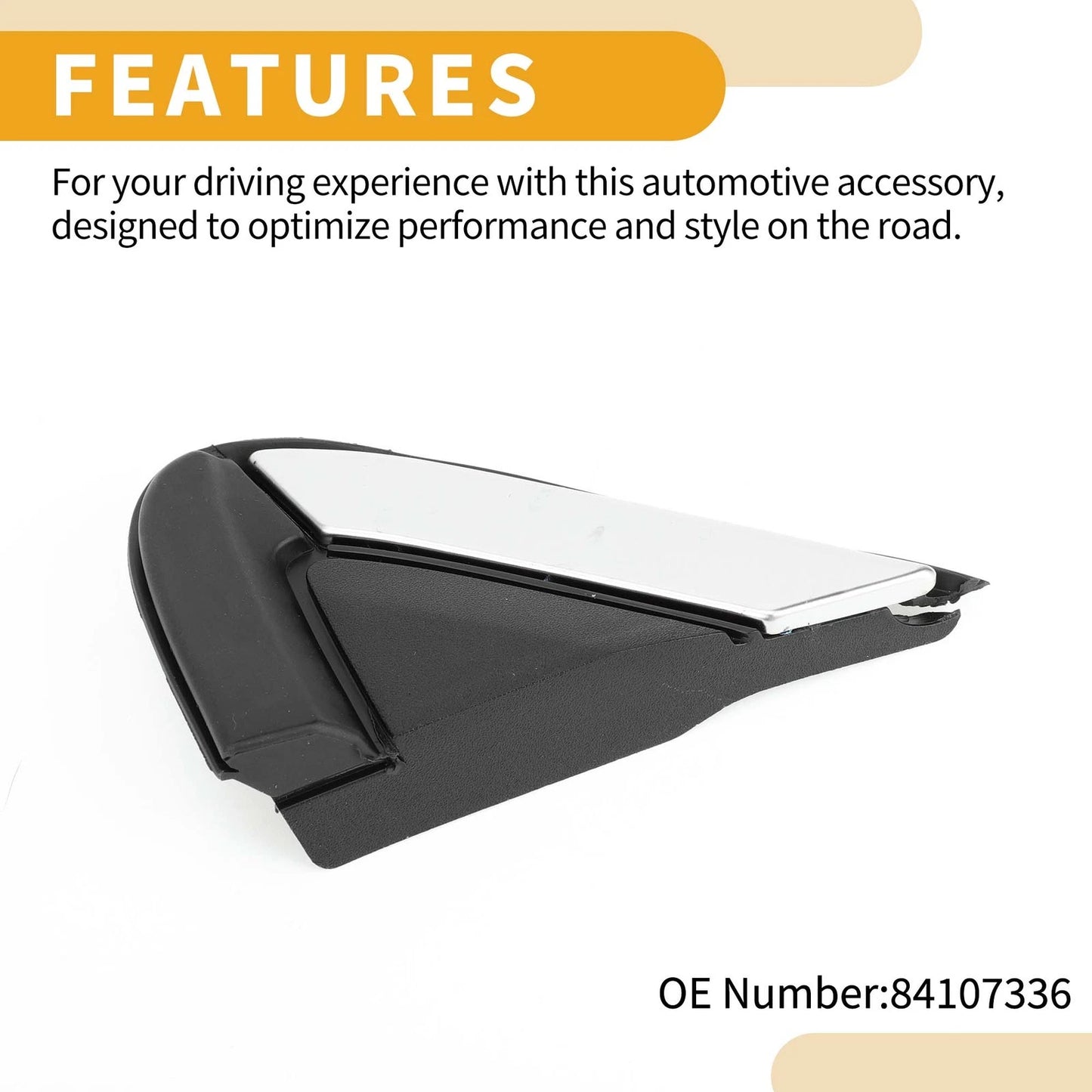 Front Left Side Pillar Corner Triangle Trim for GMC Terrain (2018 - 2022)