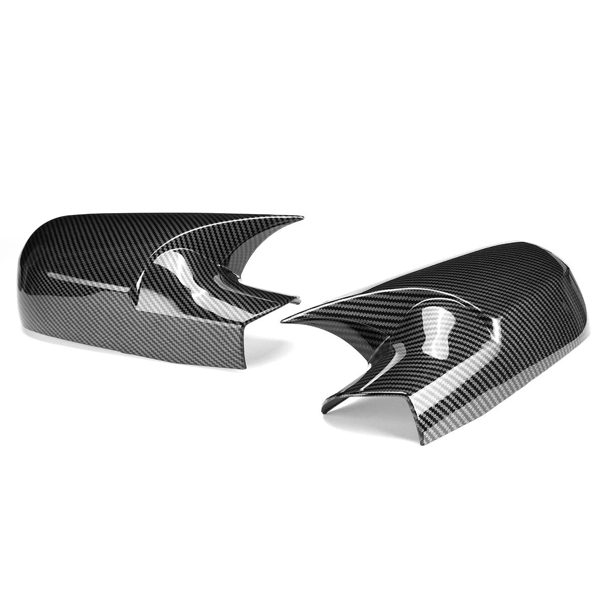 Side Mirror Cover Cap / Carbon Fiber Style / for Renault Megane 2 (2002–2009)
