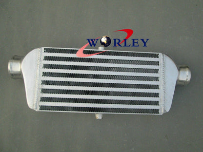 Aluminum Turbo Intercooler 280 x 130 x 50 mm 2.2" Inlet/Outlet for Car Model