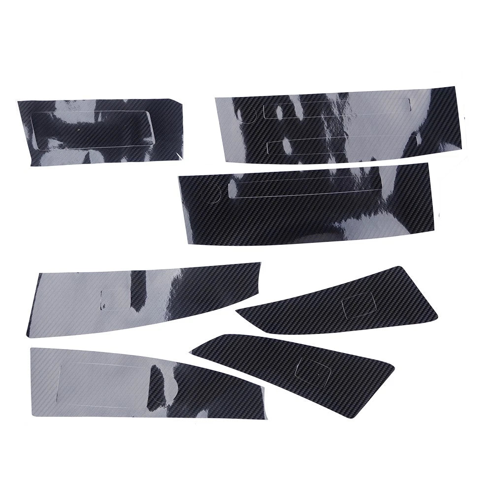 5D Glossy Carbon Fiber Wrap Trim Decal for BMW 5-Series E60 (2003-2010)