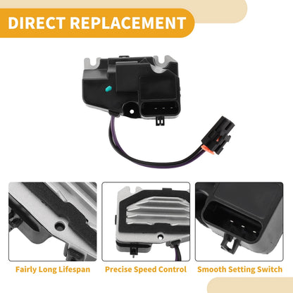 HVAC Blower Motor Resistor 1 Pcs for Buick Century (1997–2005)