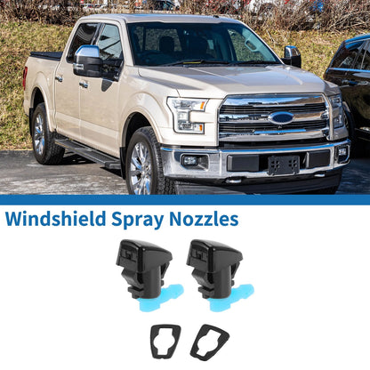 2 x Front Windshield Washer Nozzles for Jeep Grand Cherokee (2005)