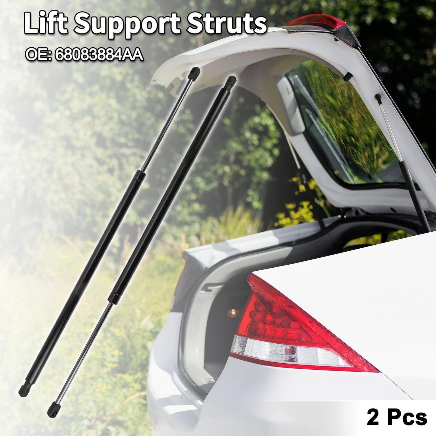 Rear Hatch Lift Supports for Jeep Grand Cherokee (2011-2013)