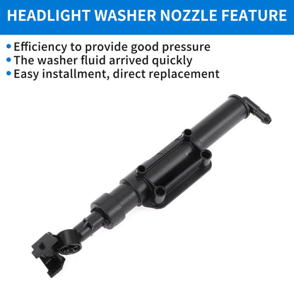 Front Driver Side Headlight Washer Nozzle for Volvo XC70 (2010-2015)
