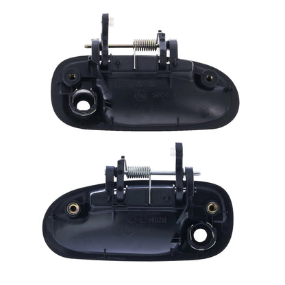 2 x Front Outer Door Handles Black for Honda Civic EK (1995-2001)
