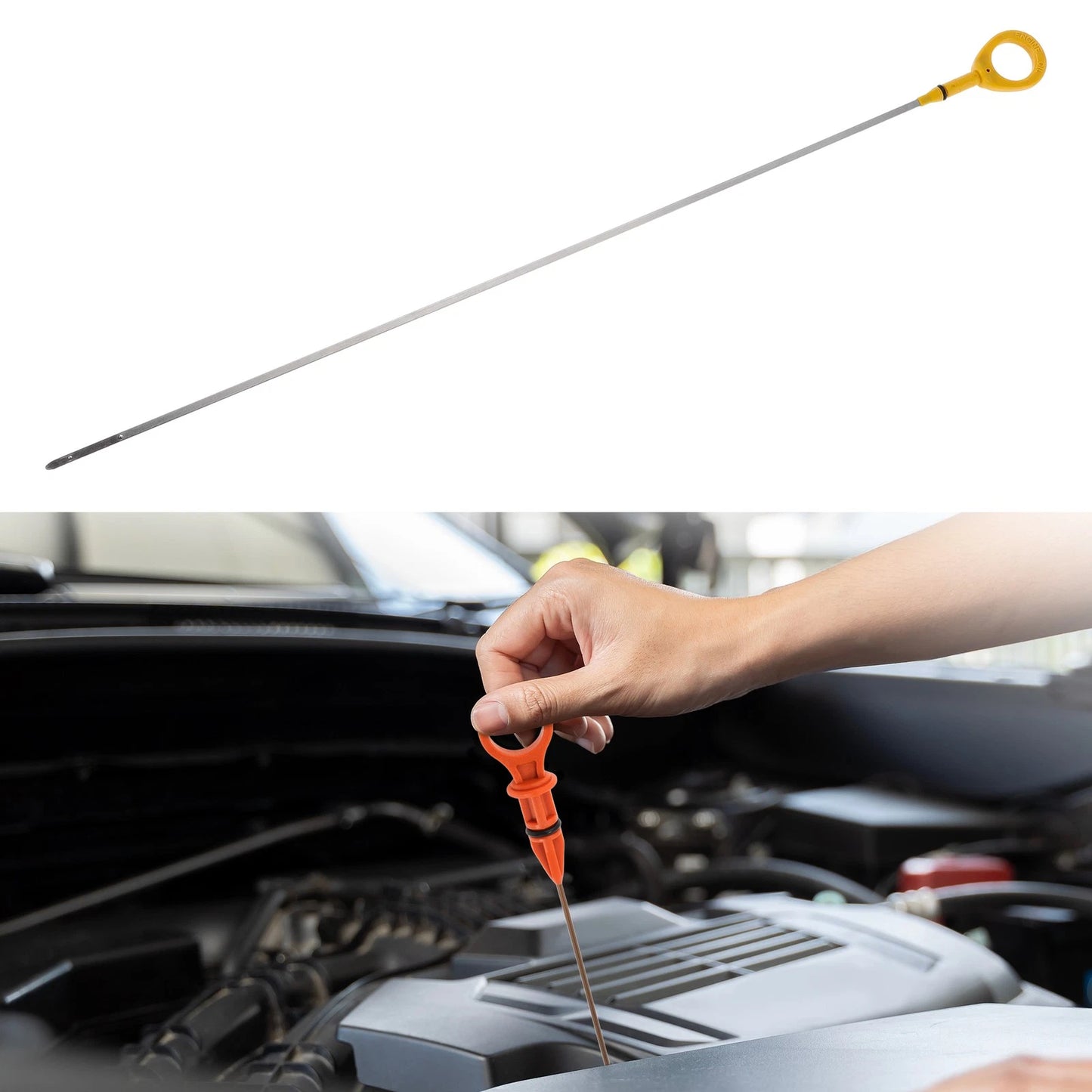 Oil Dipstick for Toyota Camry (2002-2011) Yellow 1 x Piece