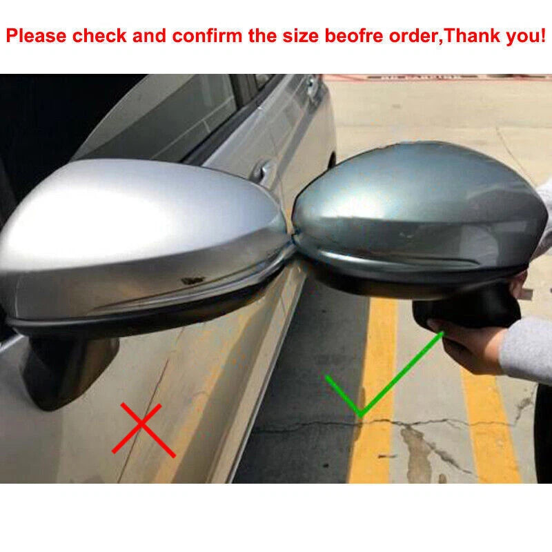 Right Passenger Door Rearview Mirror Cover for 2014-2018 Honda Fit Jazz