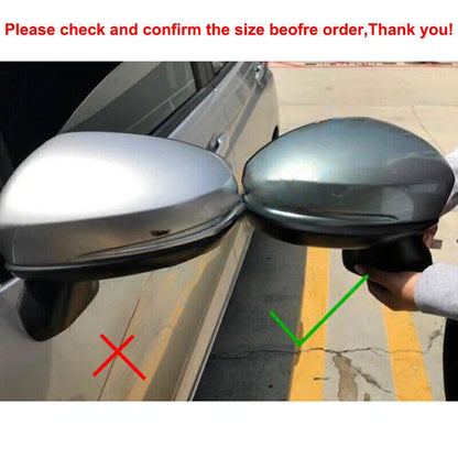 Right Passenger Door Rearview Mirror Cover for 2014-2018 Honda Fit Jazz