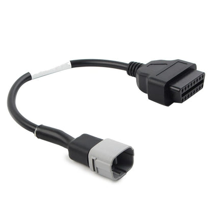 OBD2 Diagnostic Adapter Cable 6Pin to 16Pin for Suzuki GSX-R 1000 R, SV 650 (2017)