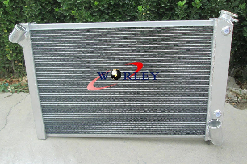 Champion Aluminum Radiator & Fans for 1969-1972 Chevrolet Corvette