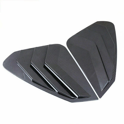 Carbon Fiber Look Side Vent Scoop Louver Trim For Toyota RAV4 (2019–2023)