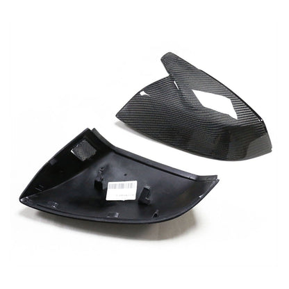 2 x Carbon Fiber Rearview Mirror Covers for Audi Q5 SQ5 Q7 (2017-2022)
