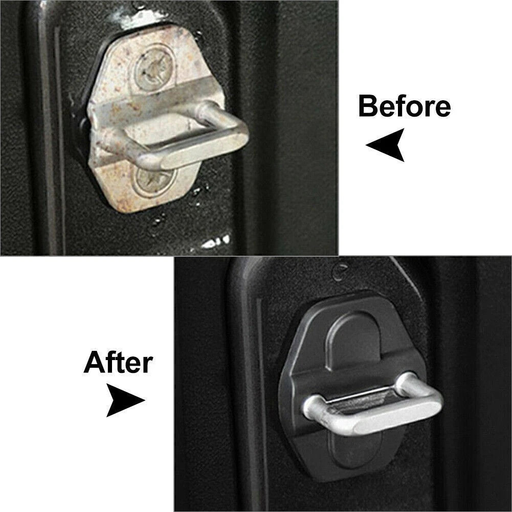 Car Door Lock Cover for Jeep Wrangler JL Gladiator JT (2018-2021)