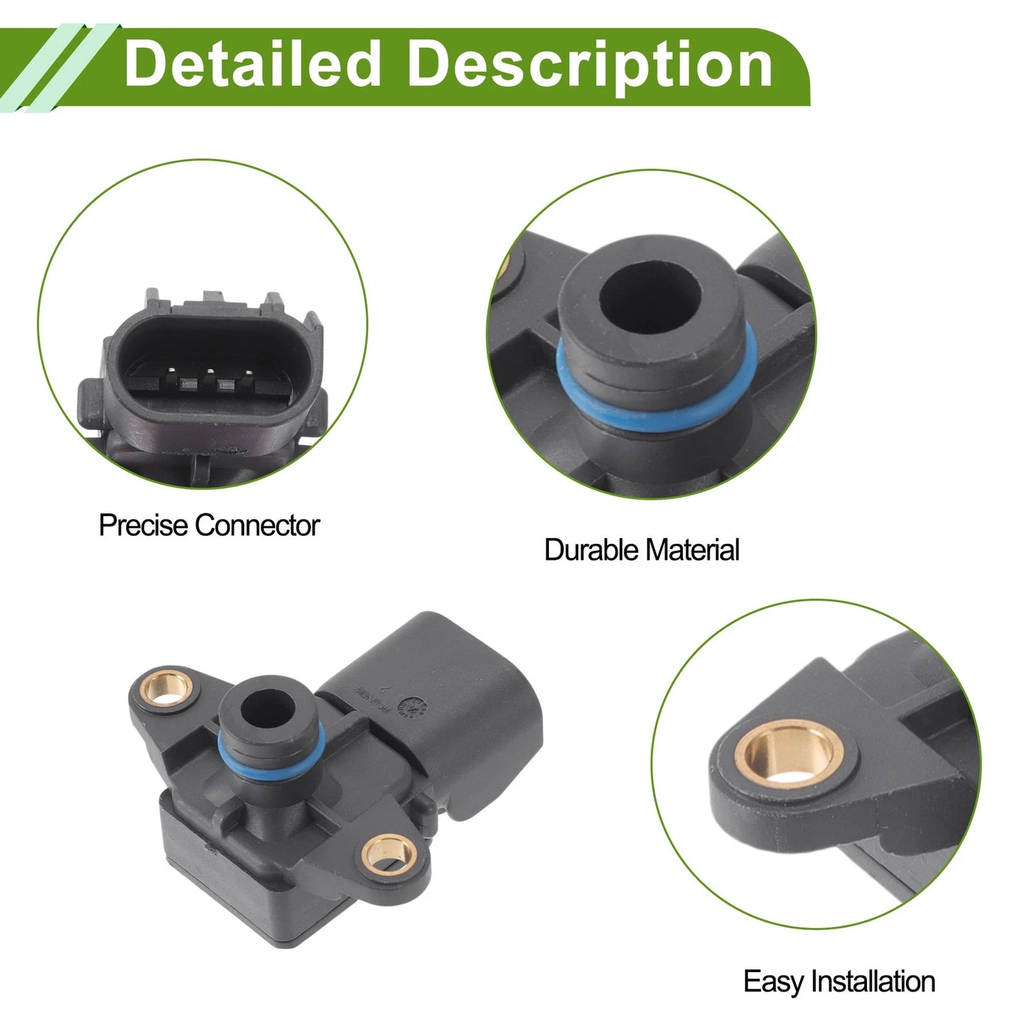 Manifold Absolute Pressure Sensor for JEEP Wrangler 2.4 (2003-2006)