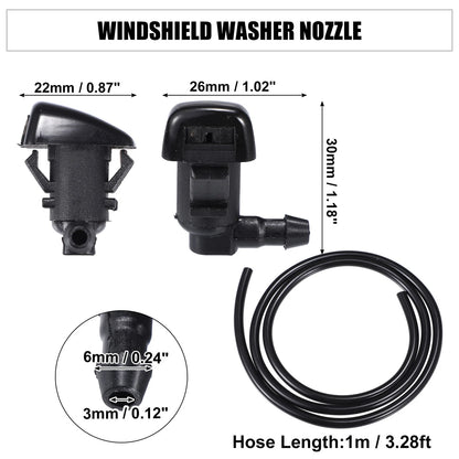 Windshield Washer Nozzle Spray Kit for Toyota Tacoma (2005-2023)