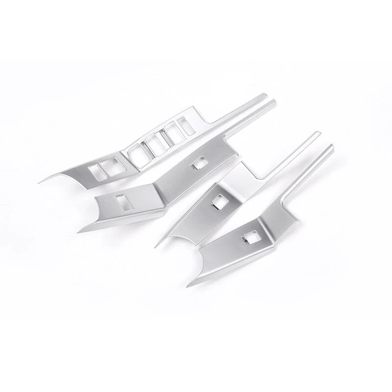 Chrome Interior Door Window Switch Cover Trim Fits Range Rover Velar 2018-2022
