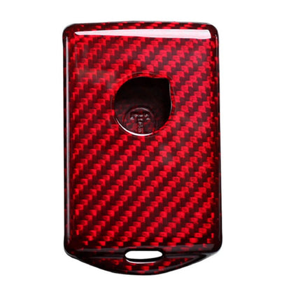 Real Carbon Fiber Remote Key Cover Case for VOLVO XC40 XC60 XC90 S90 V90